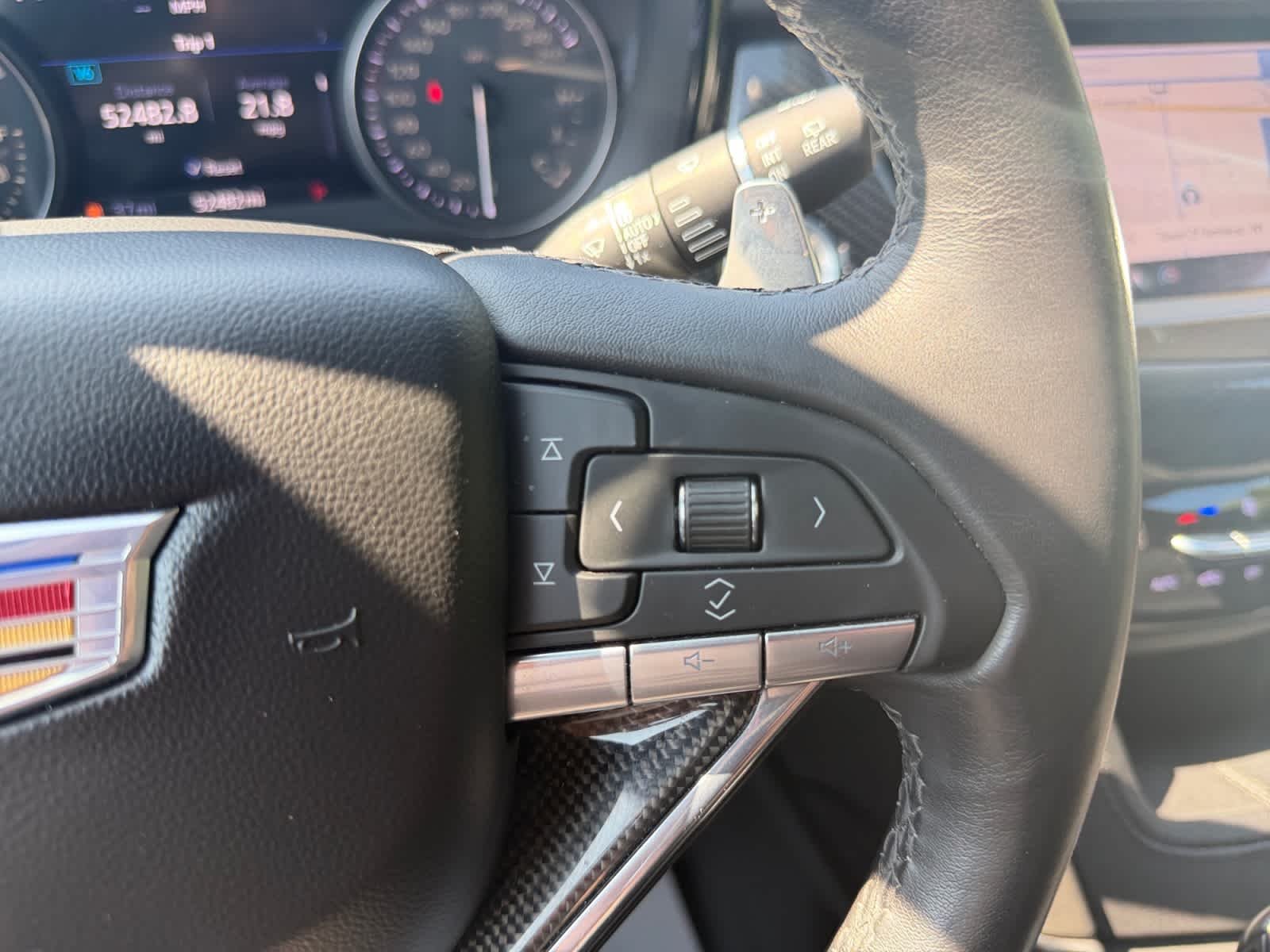 Used 2023 Stellar Black Metallic Cadillac AWD Sport image 22