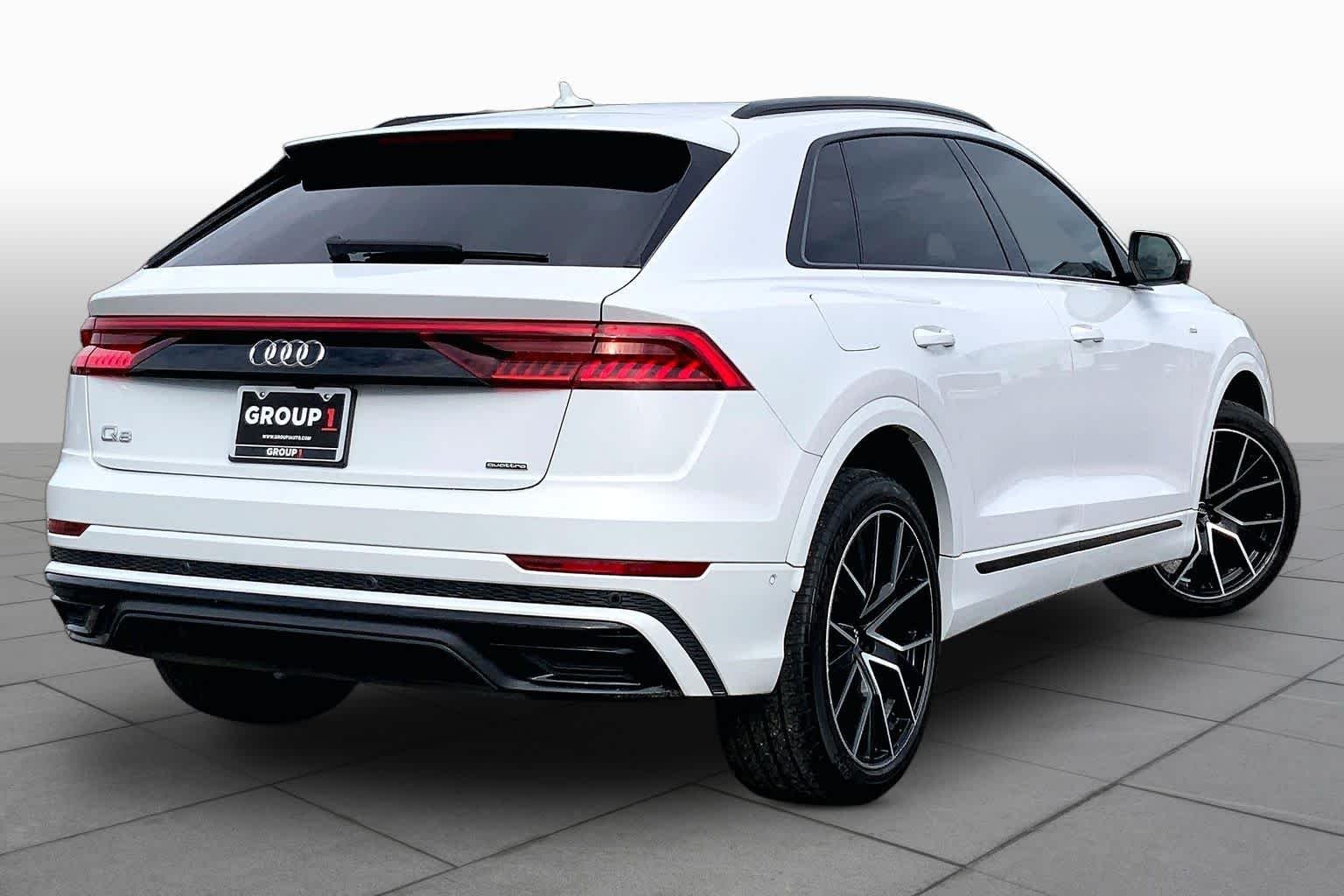 Used 2020 Glacier White Metallic Audi Premium Plus image 13