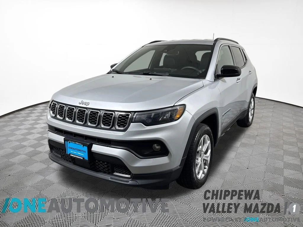 Used 2024 Silver Jeep Latitude image 1