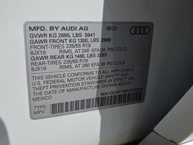 Used 2024 White Audi 55 Premium image 39