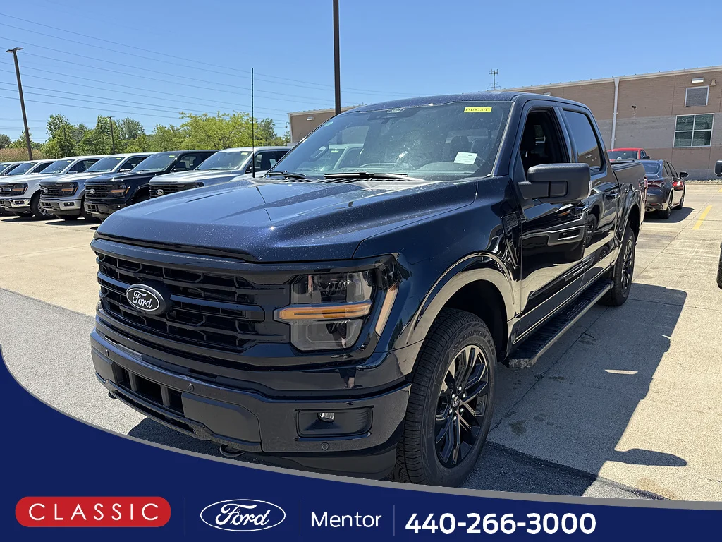New 2026 Antimatter Blue Metallic Ford XLT image 1