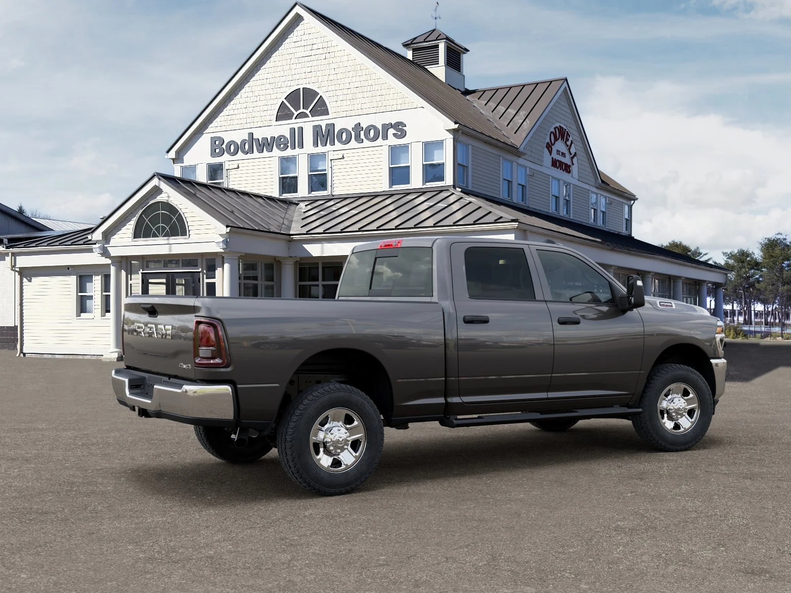 New 2026 Granite Crystal Metallic Clearcoat RAM Tradesman Crew Cab 4x4 6