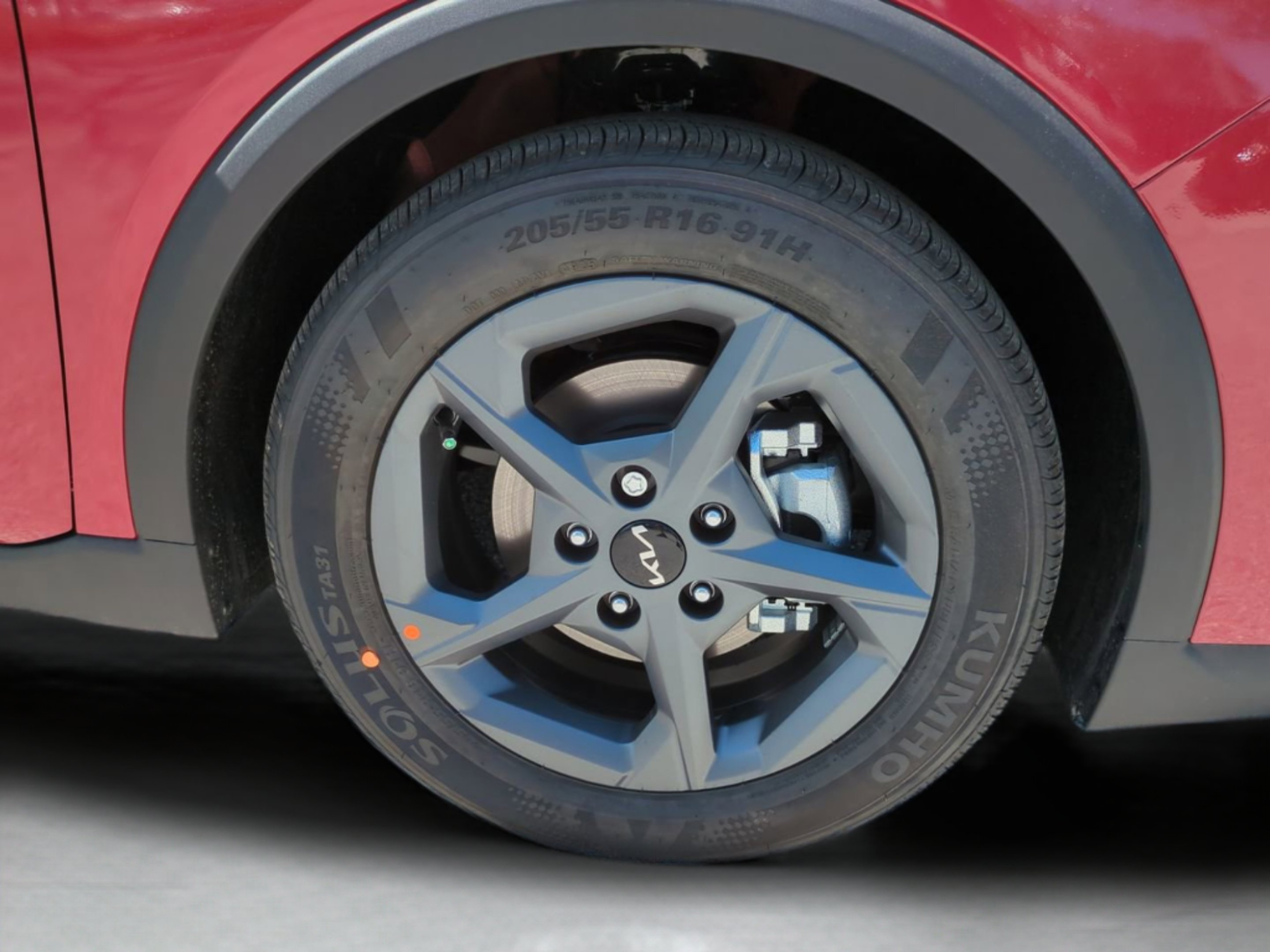 New 2026 Currant Red Kia LXS image 13