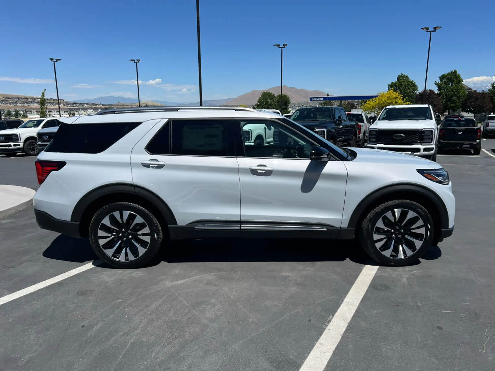New 2026 Space White Metallic Ford Platinum™ image 6