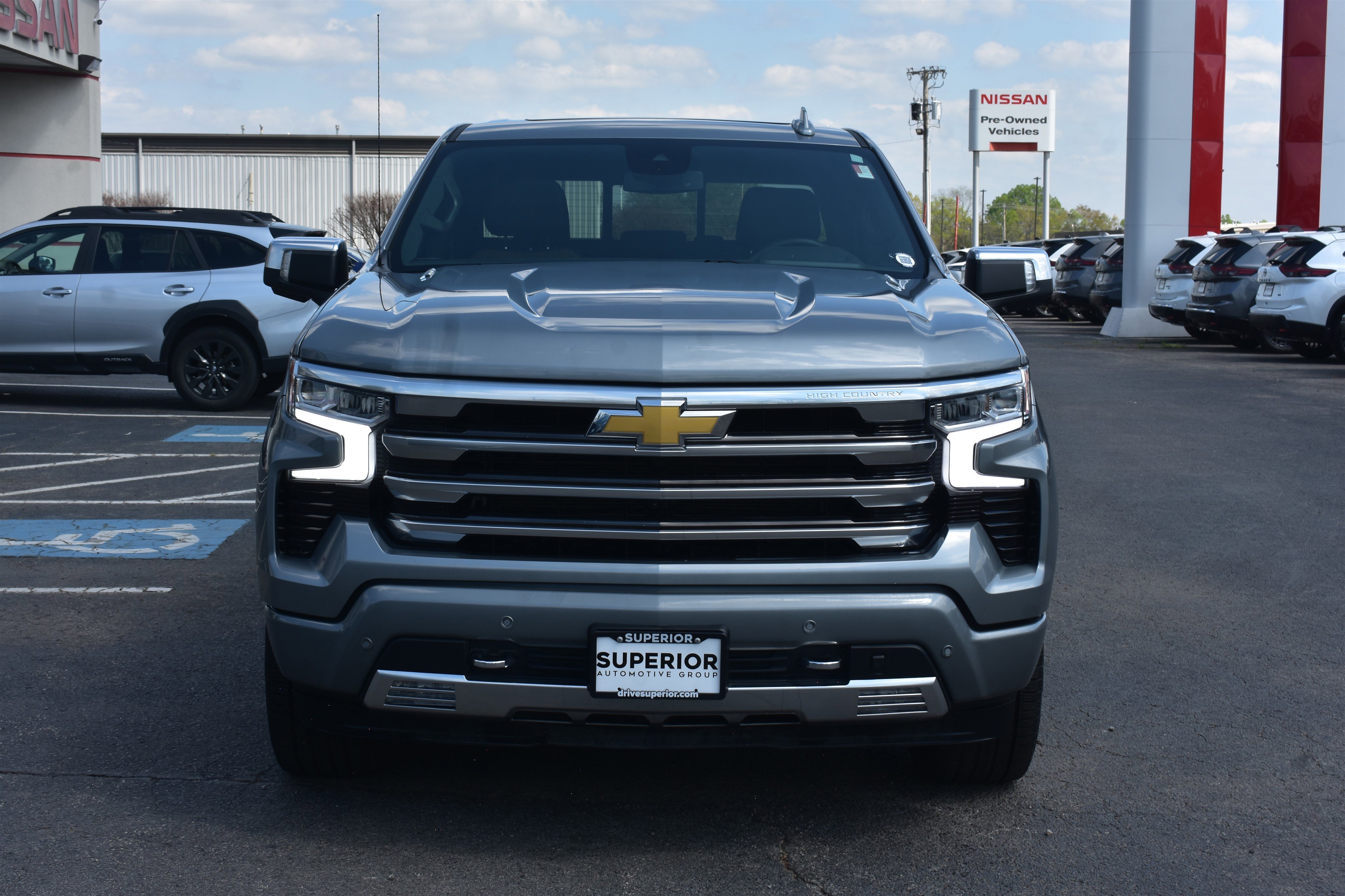 Used 2024 Chevrolet Silverado 1500 High Country with VIN 3GCUDJE80RG405245 for sale in Little Rock