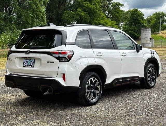 Used 2025 Crystal White Pearl Subaru Sport image 9