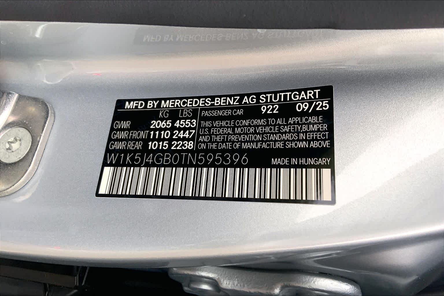 New 2026 Cirrus Silver Metallic Mercedes-Benz CLA 250 image 15