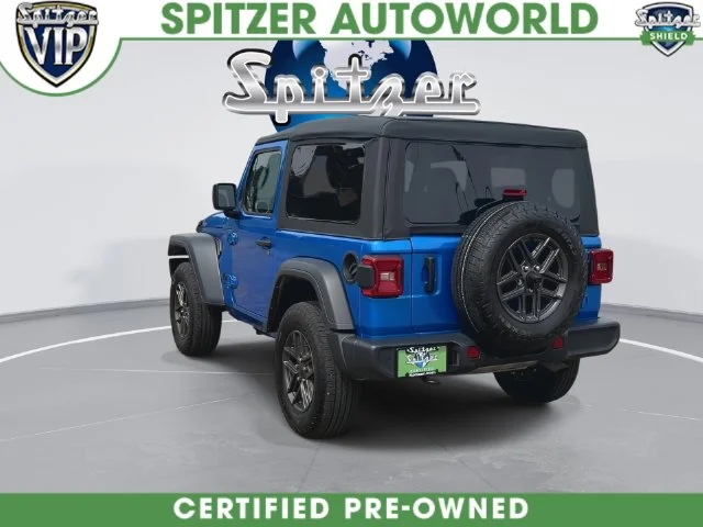 Used 2025 Blue Pearl Jeep Sport S image 8