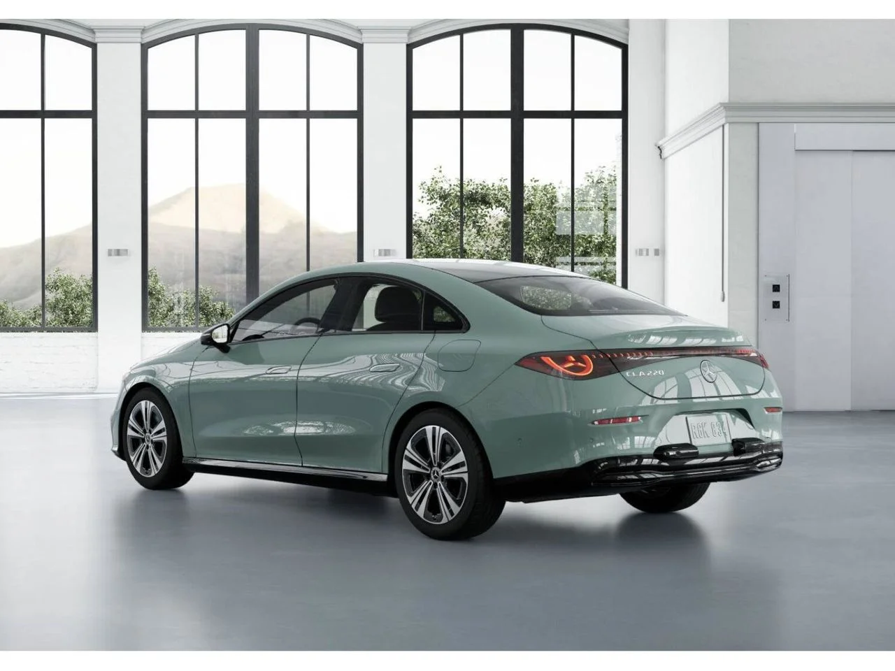 New 2027 Liquid Crystal Green Mercedes-Benz CLA 220 image 29