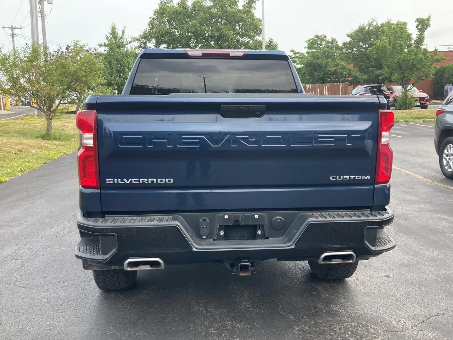 Used 2021 NORTHSKY BLUE METALLIC Chevrolet Custom Trail Boss image 6