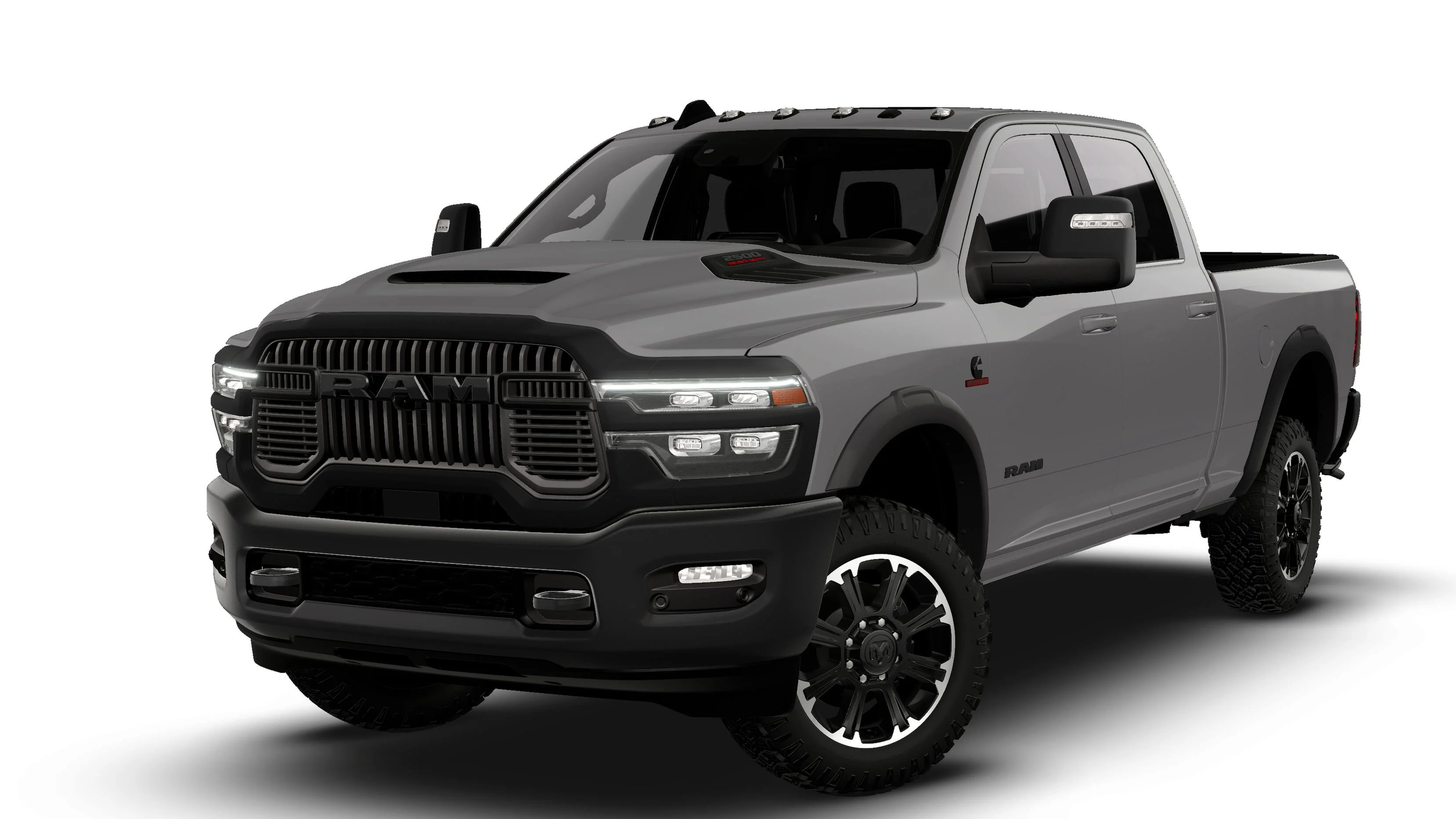 New 2026 Ceramic Gray Clear-Coat Exterior Paint RAM REBEL image 1