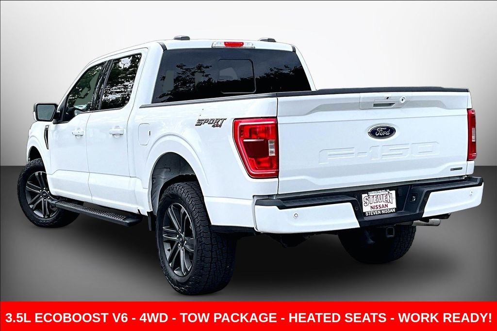 Used 2022 White Ford XLT image 4