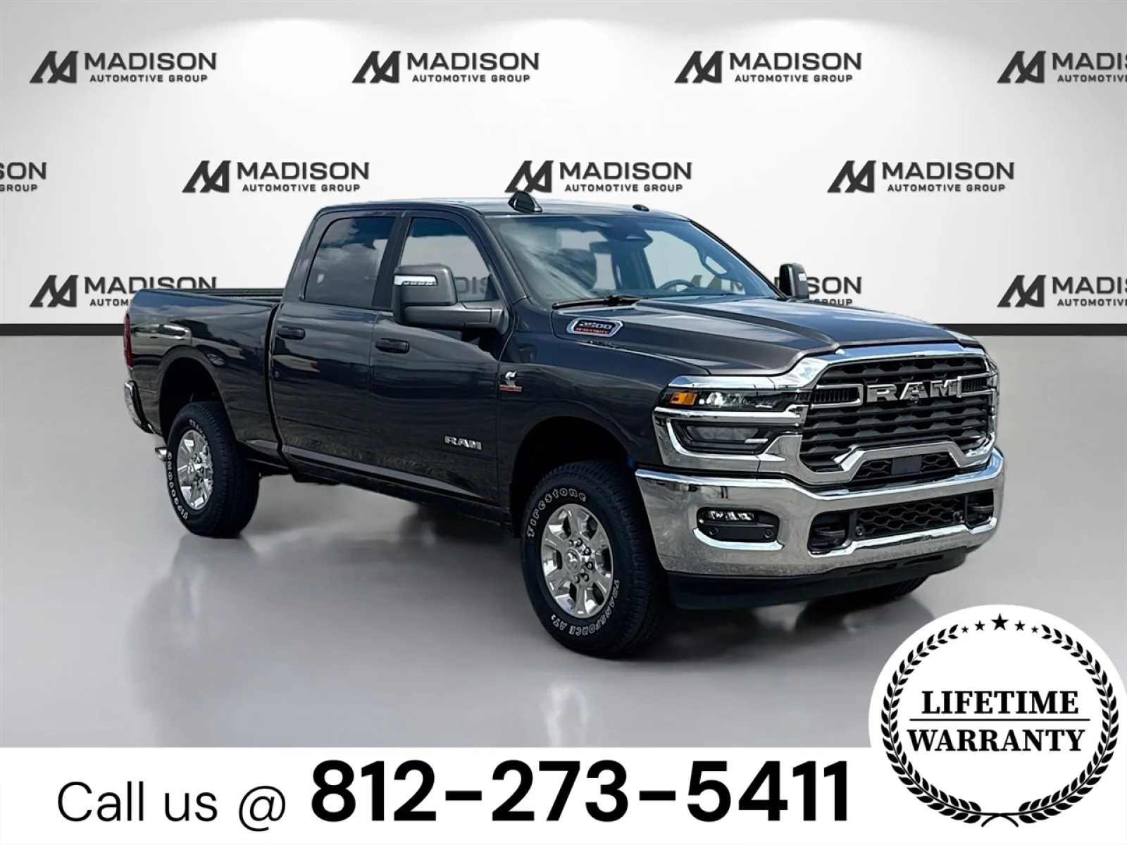 New 2026 Granite Crystal Metallic Clearcoat Ram Big Horn image 3