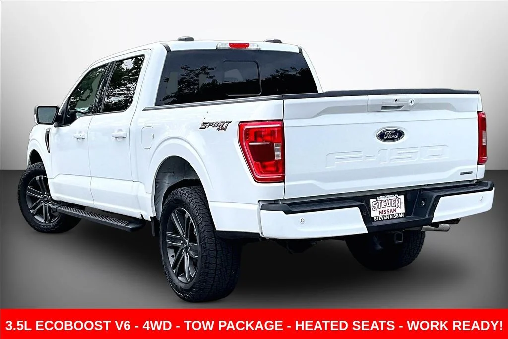 Used 2022 White Ford XLT image 4