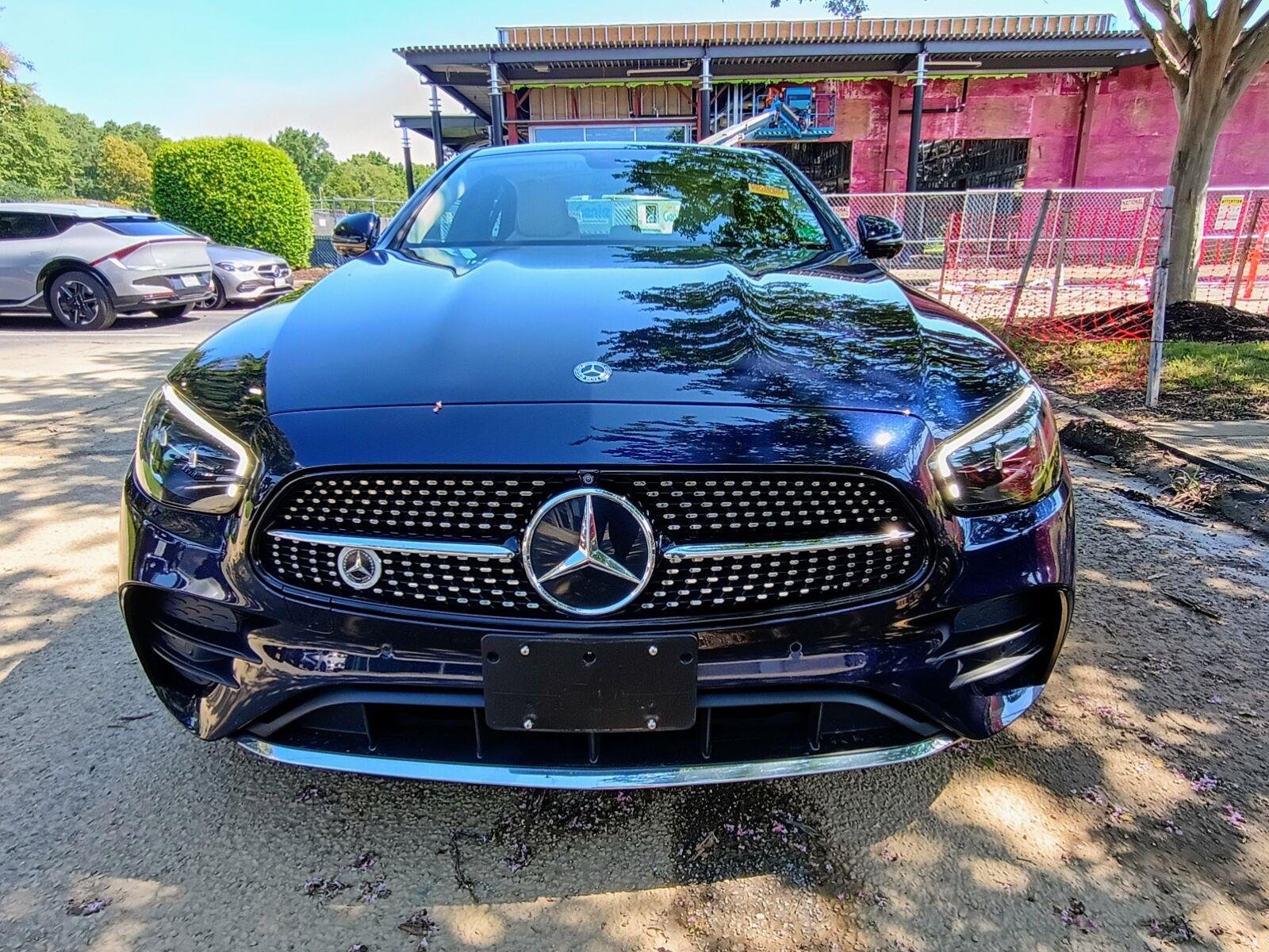 Used 2021 Lunar Blue Metallic Mercedes-Benz E 350 image 2