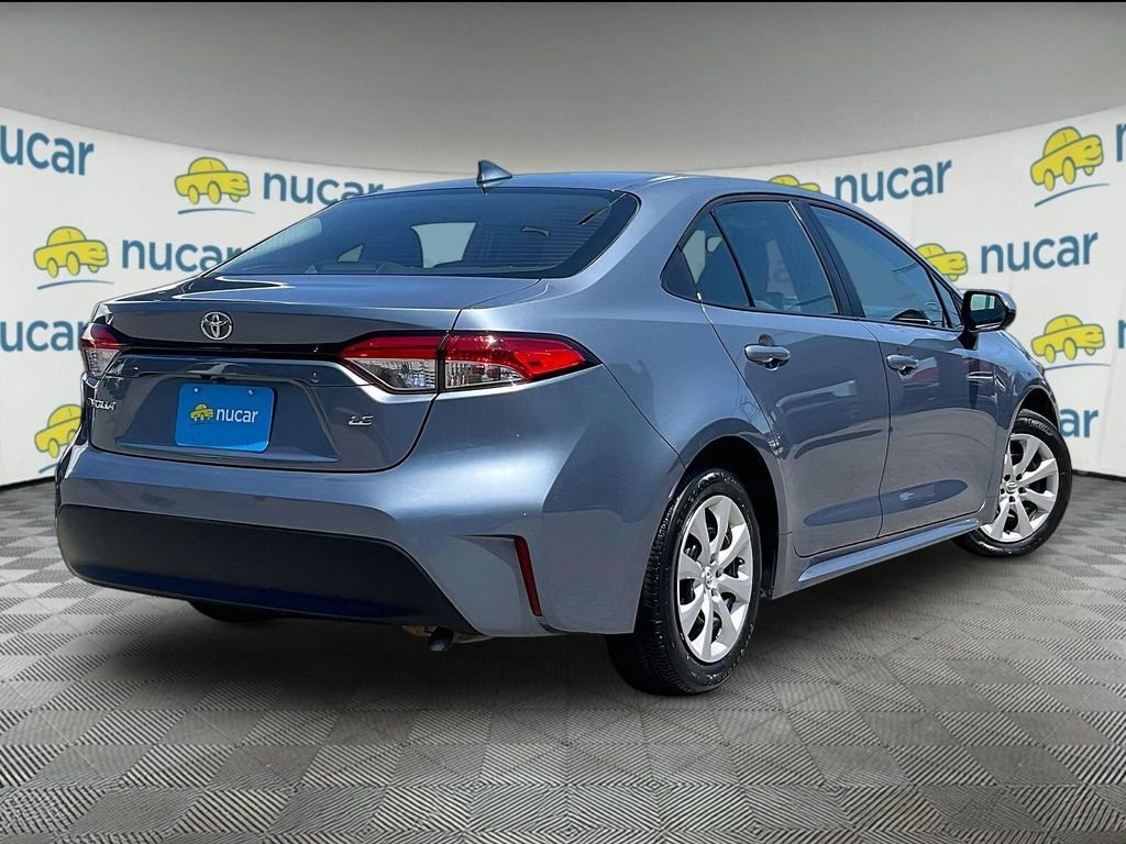 Certified Used 2025 Blue Toyota LE image 6