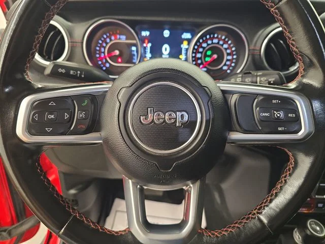 Used 2020 Firecracker Red Clearcoat Jeep Unlimited Rubicon image 32