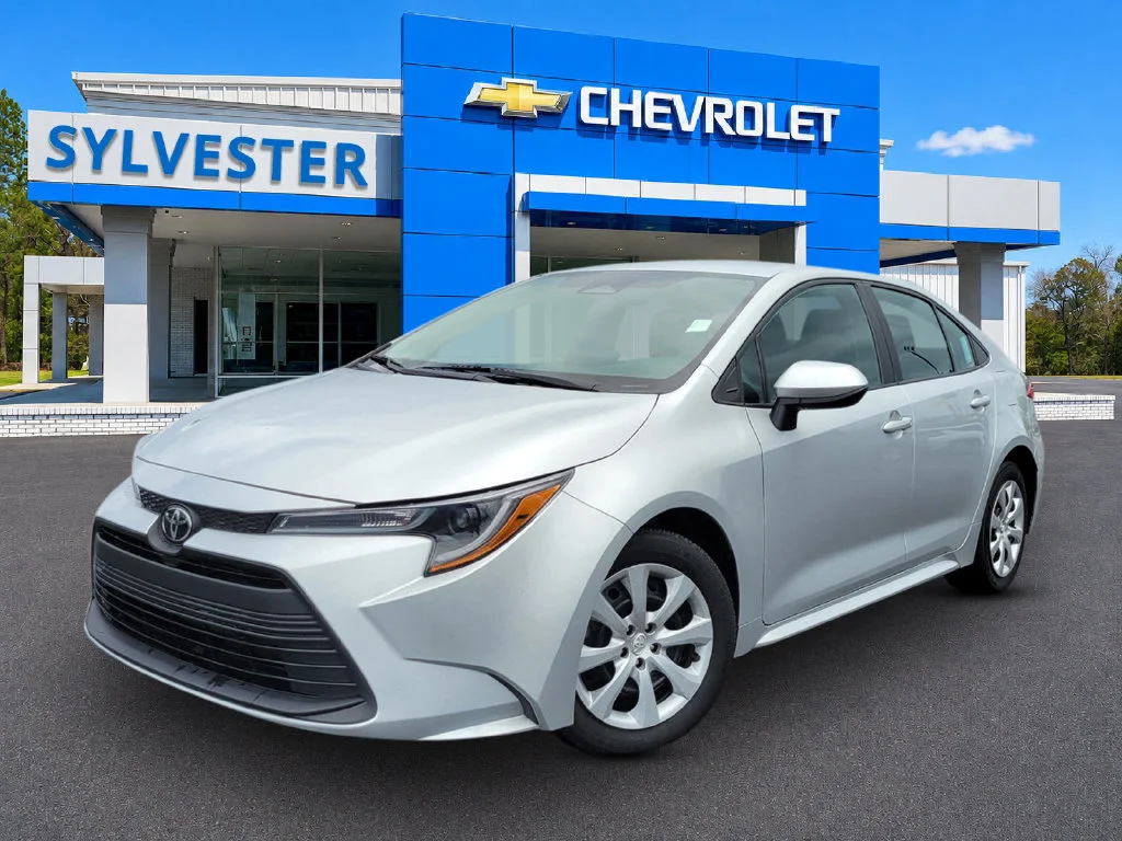 Used 2024 Silver Toyota LE image 1