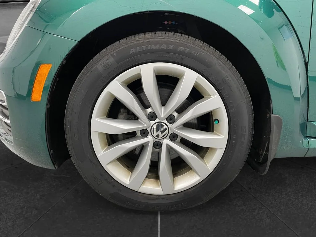 Used 2017 Bottle Green w/ Black Top Volkswagen 1.8T S image 12