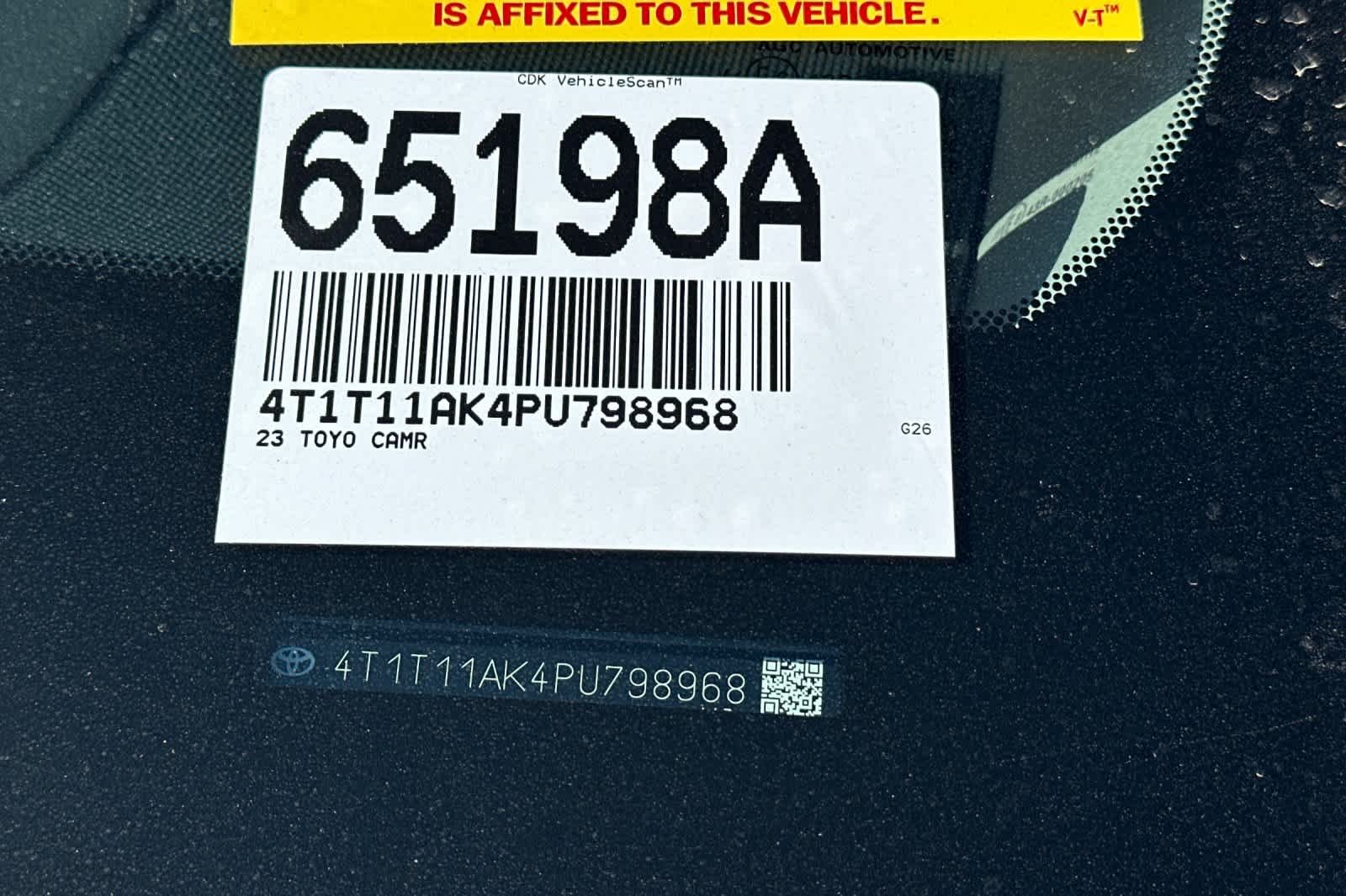 Used 2023 Celestial Silver Metallic Toyota SE image 3