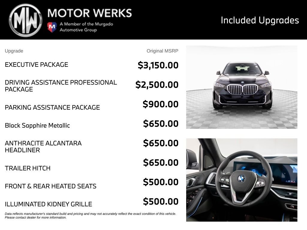 Certified Used 2026 Black Sapphire Metallic BMW xDrive50e image 4
