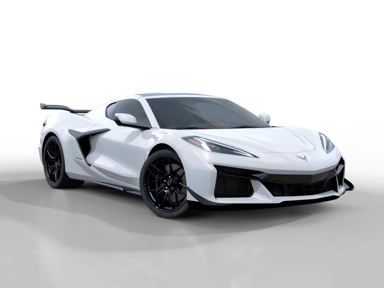 New 2026 Arctic White Chevrolet Z06 3LZ image 2