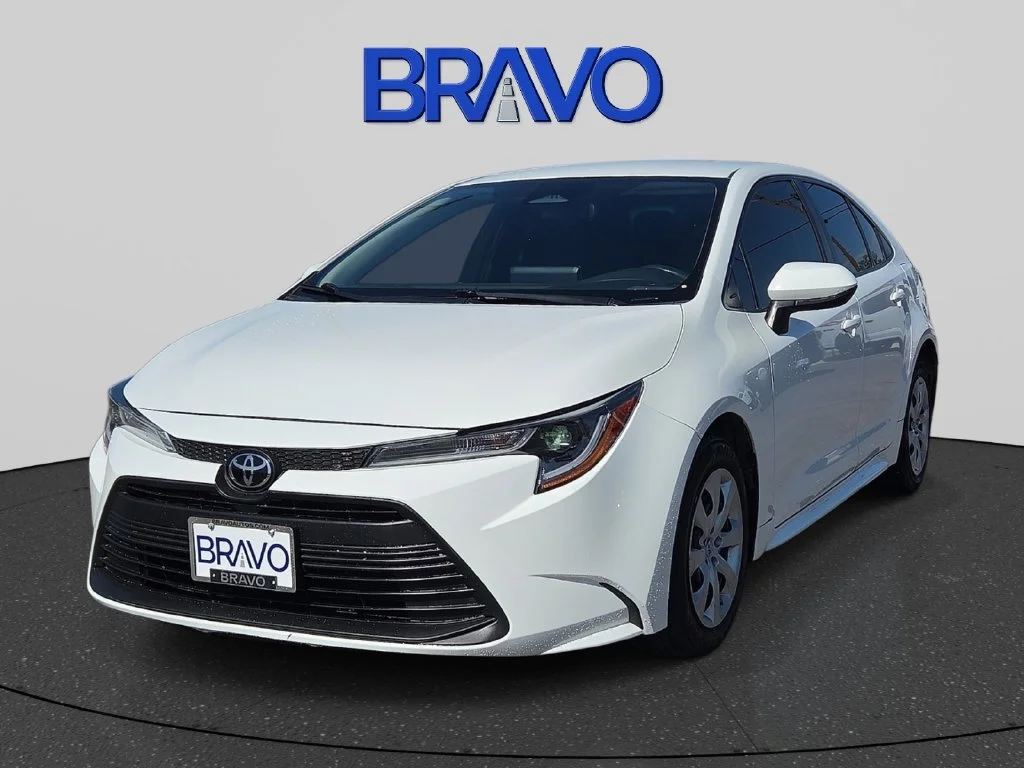 Used 2023 White Toyota LE image 1