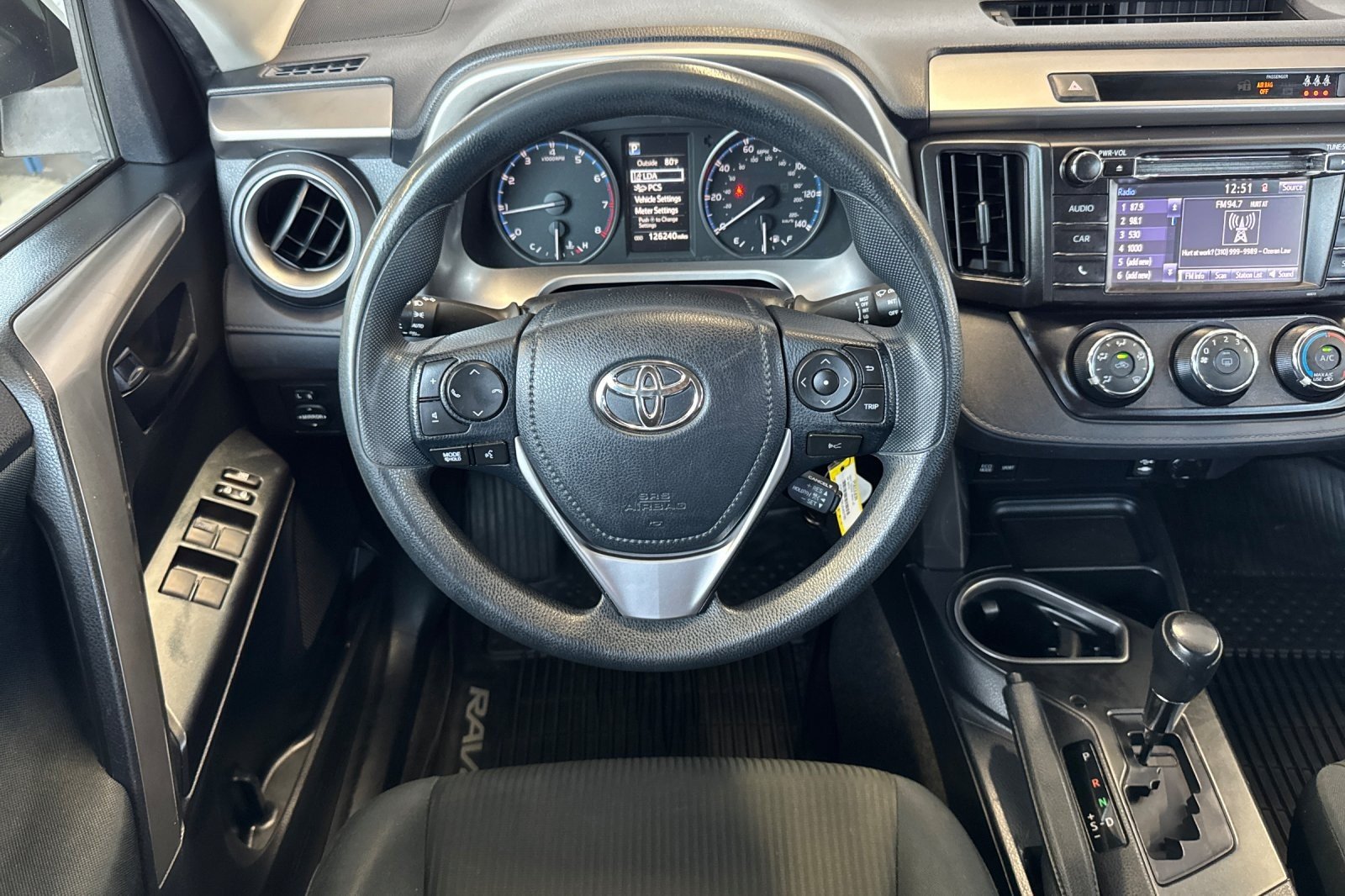 Used 2017 Super White Toyota LE image 13