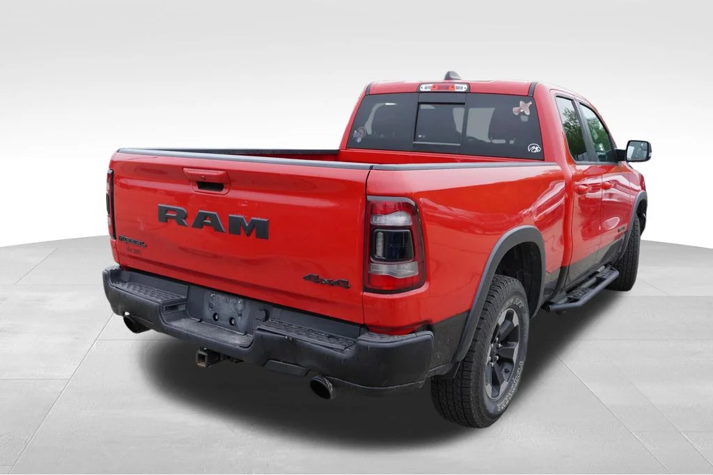 Certified Used 2019 Flame Red Clearcoat Ram Rebel image 3