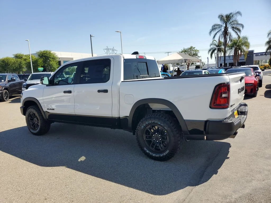 New 2026 Bright White Clear-Coat Exterior Paint RAM Rebel image 6