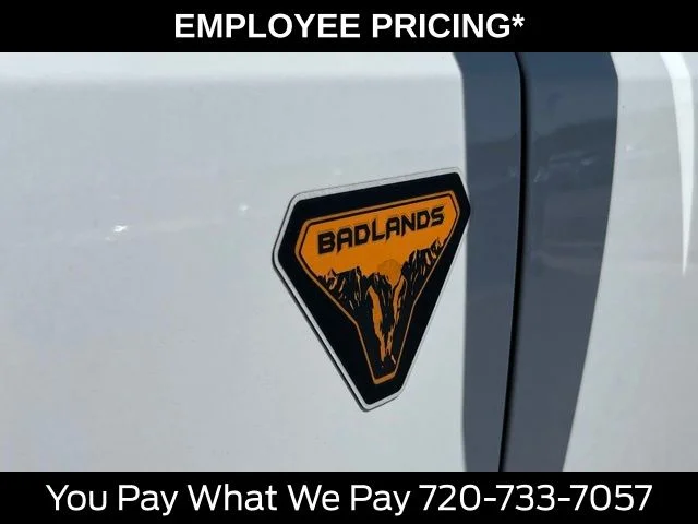 Used 2021 White Ford Badlands image 12