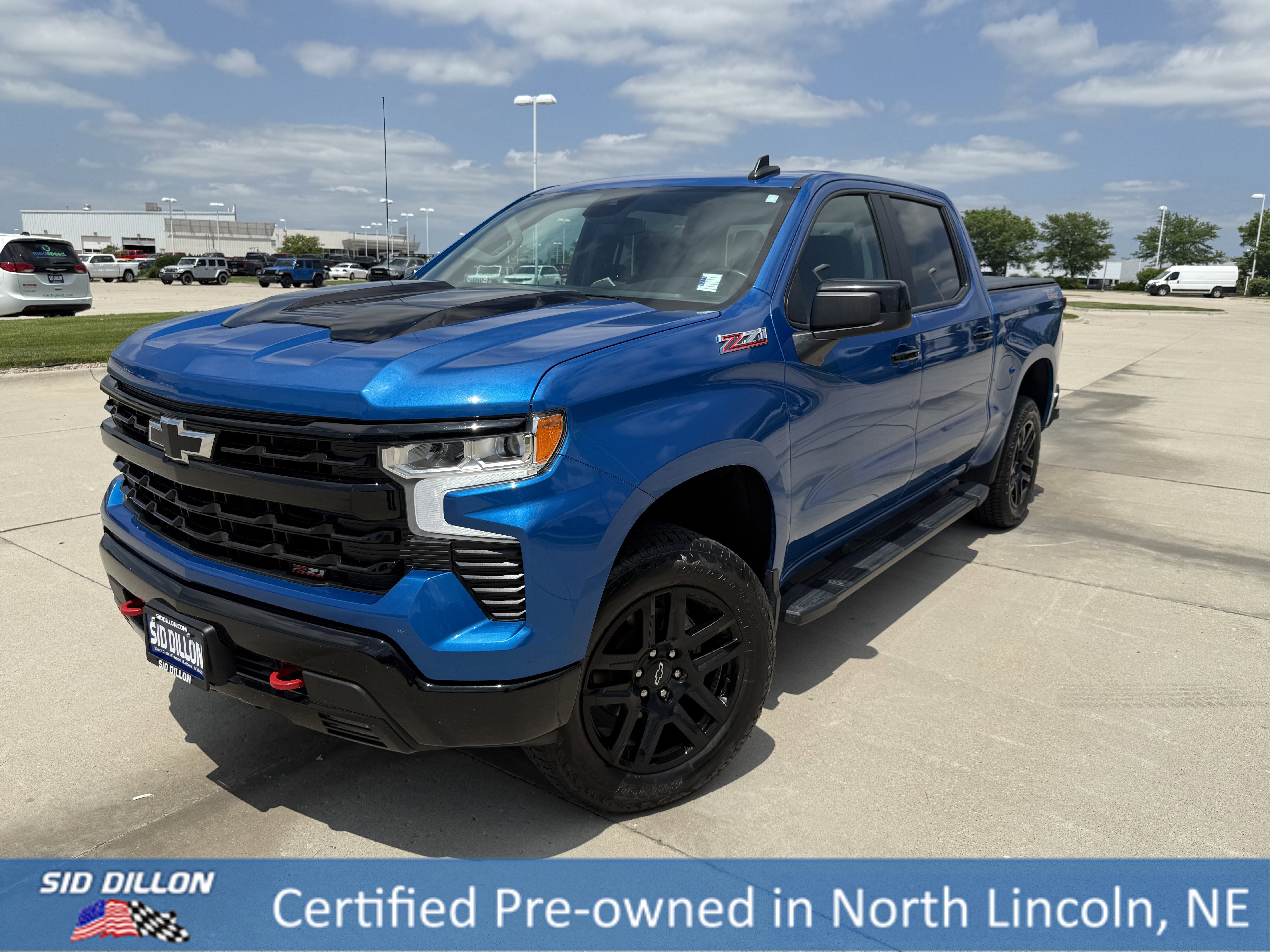 Used 2023 Glacier Blue Metallic Chevrolet LT Trail Boss image 1