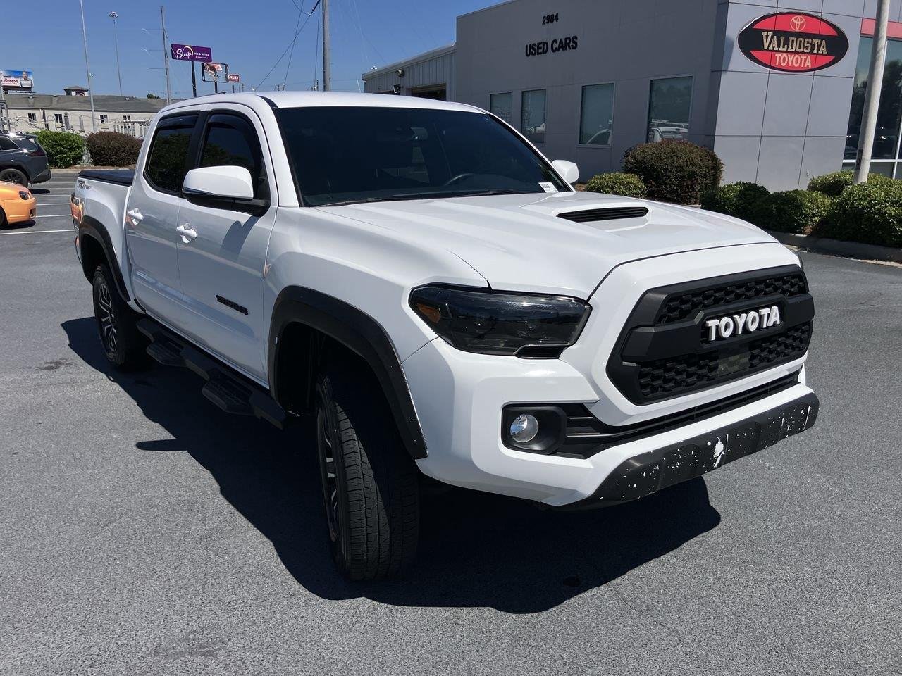 Used 2022 White Toyota TRD Sport Double Cab image 7