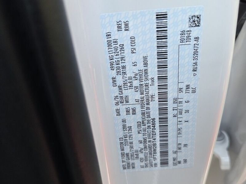New 2026 Star White Metallic Tri-Coat Ford F-250® Platinum® image 7