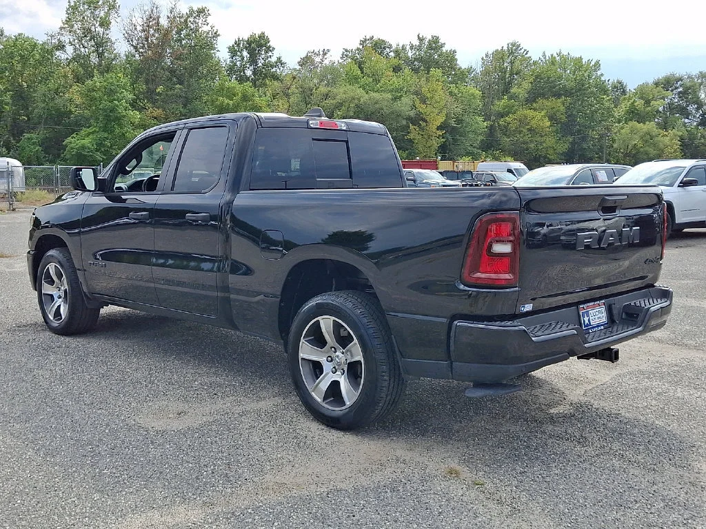 Used 2025 Diamond Black Crystal Pearlcoat Ram Tradesman image 8