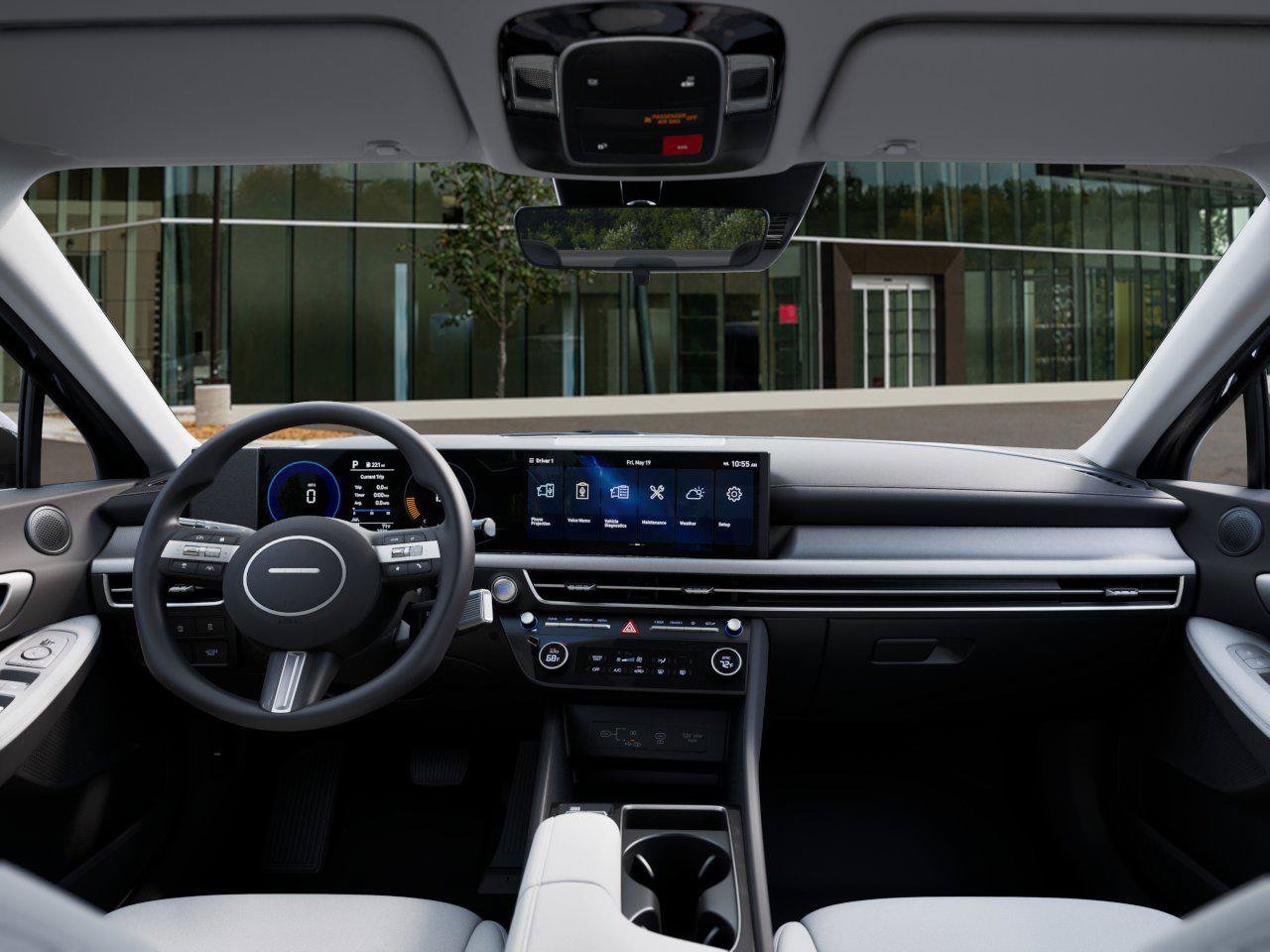 New 2026 Abyss Black Hyundai Blue FWD image 12