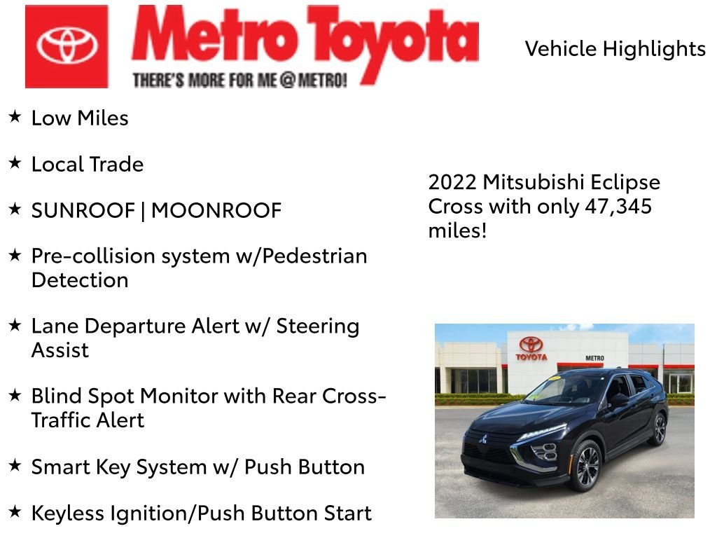 Used 2022 Black Mitsubishi SE image 7