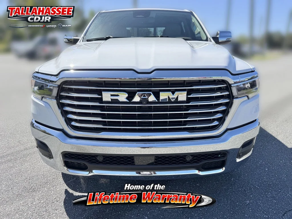 New 2027 Bright White Clear-Coat Exterior Paint RAM Laramie image 13