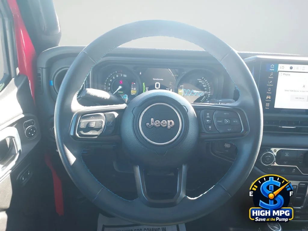 Used 2024 Red Jeep Rubicon 4xe image 21