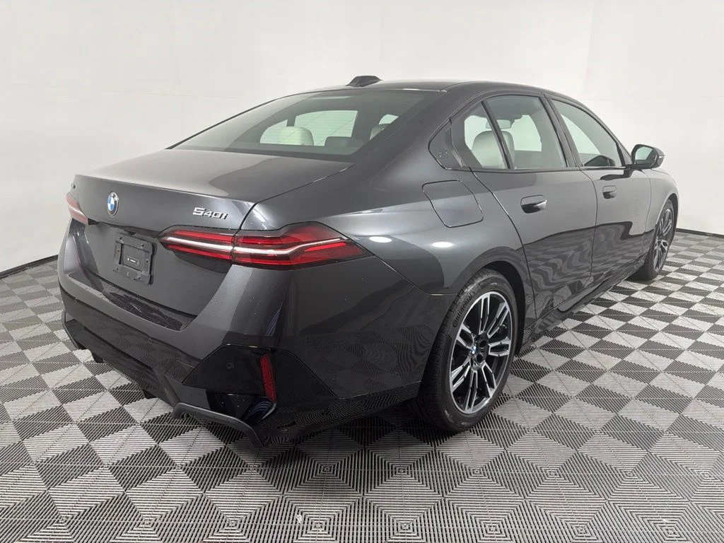 Certified Used 2024 Dark Graphite Metallic BMW 540i xDrive image 5