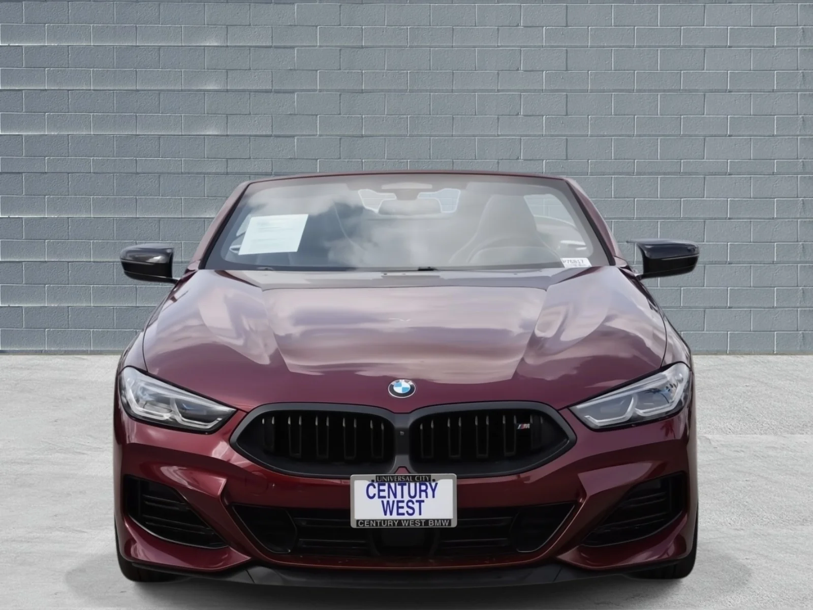 Used 2025 Aventurin Red Metallic BMW M850i xDrive Convertible image 3