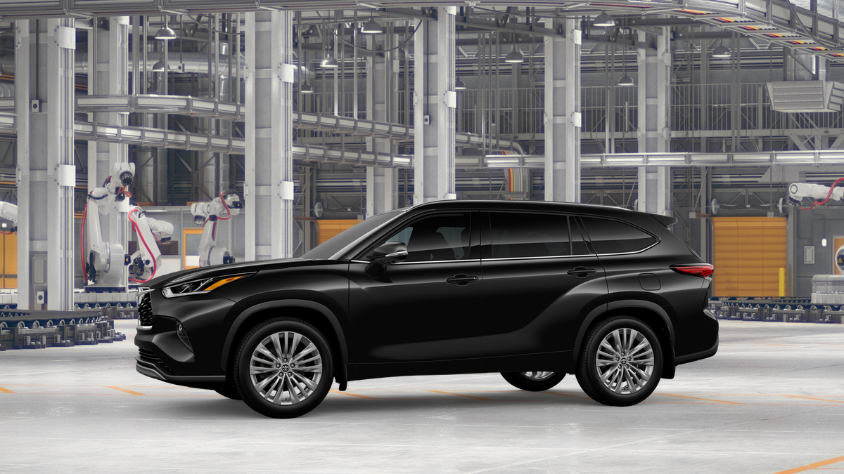 New 2026 Midnight Black Metallic Toyota Platinum image 3