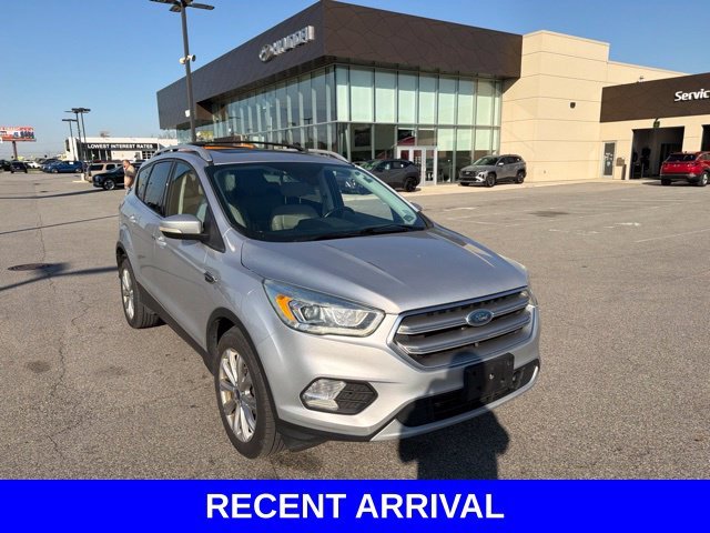 Used 2017 Ford Escape Titanium with VIN 1FMCU9JD9HUB22380 for sale in Merrillville, IN
