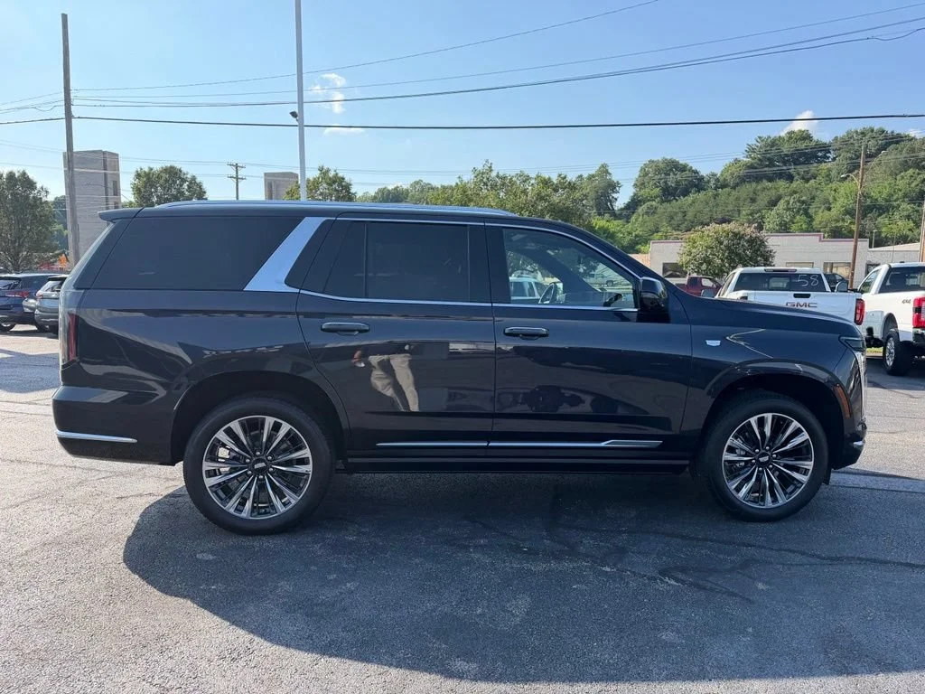 Used 2025 Galactic Gray Metallic Cadillac Premium Luxury image 8
