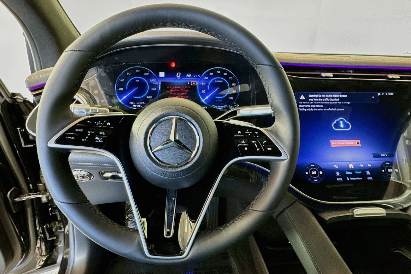 New 2026 Obsidian Black Metallic Mercedes-Benz EQS 400 image 11