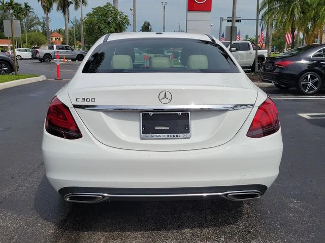 Used 2021 White Mercedes-Benz C 300 image 5