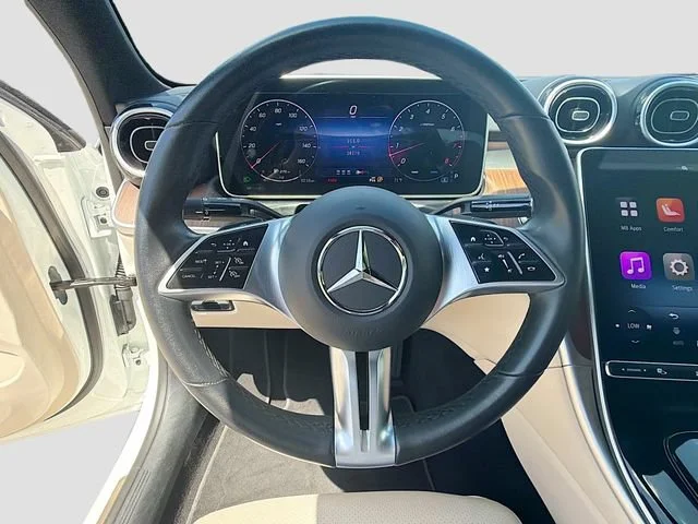 Used 2025 Polar White Mercedes-Benz C 300 image 39