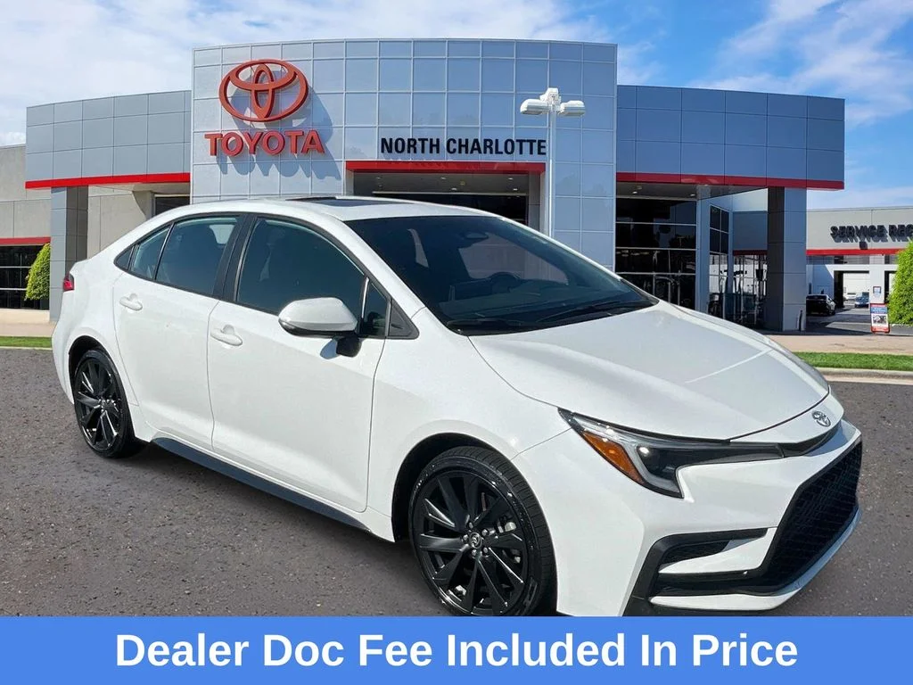 Certified Used 2024 White Toyota SE image 1