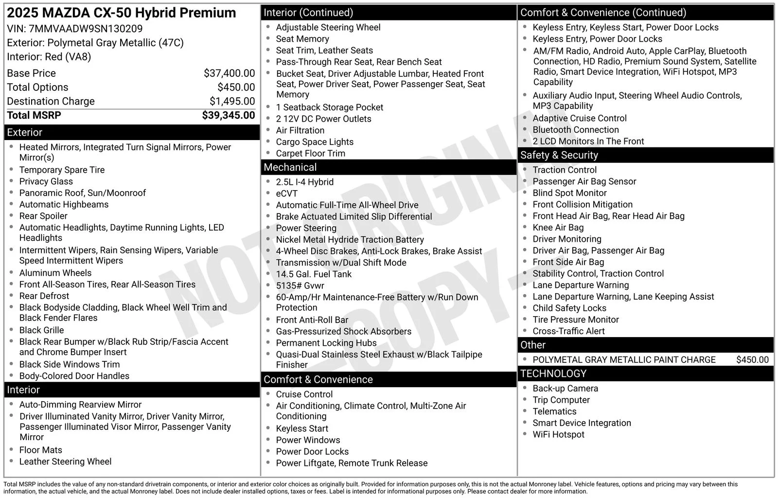 Certified Used 2025 Polymetal Gray Metallic Mazda Premium image 27