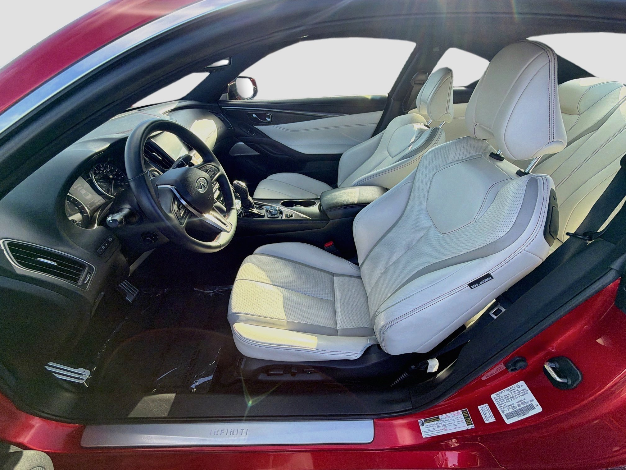Certified Used 2022 Dynamic Sunstone Red INFINITI RED SPORT 400 image 18